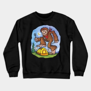 Happy Camper – Bigfoot's Midnight Snack Crewneck Sweatshirt